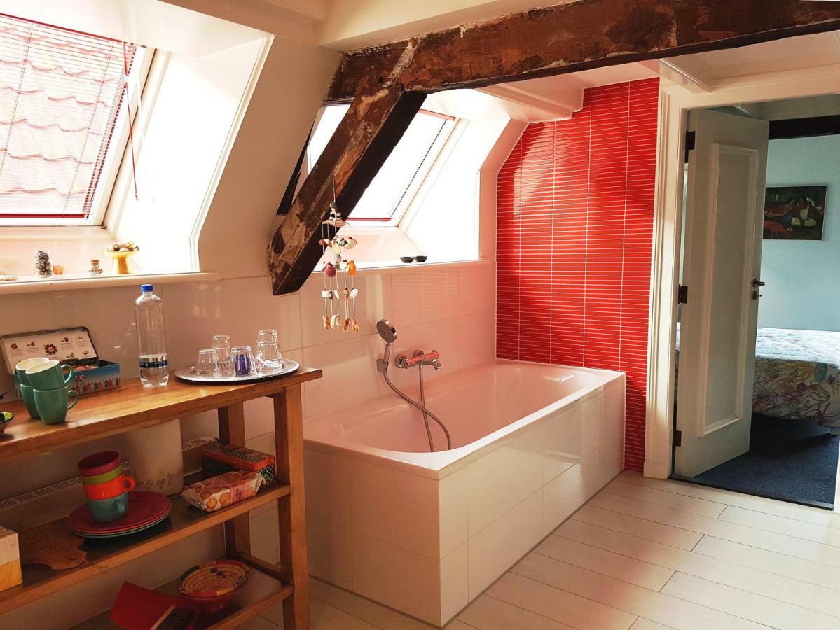 Large Historical Apartment & Canal Terrace Utrecht Ngoại thất bức ảnh