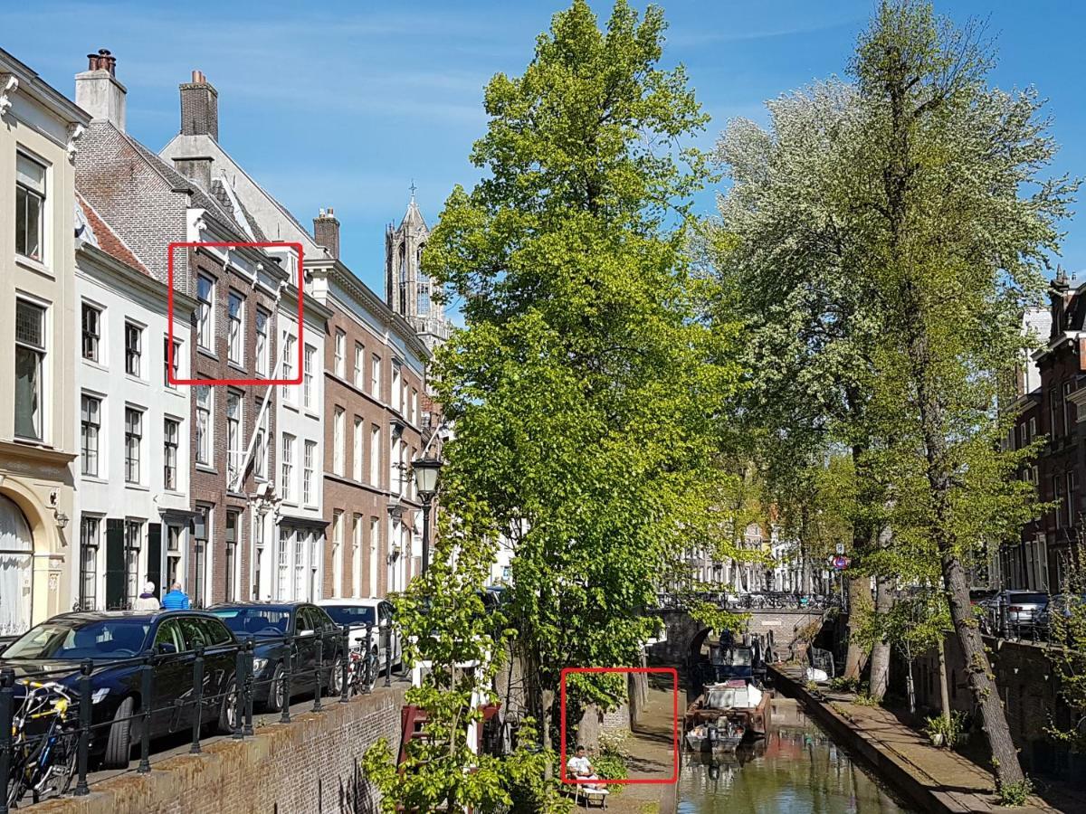 Large Historical Apartment & Canal Terrace Utrecht Ngoại thất bức ảnh