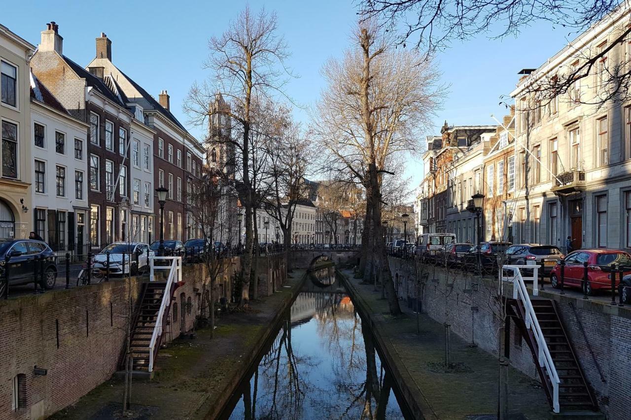 Large Historical Apartment & Canal Terrace Utrecht Ngoại thất bức ảnh